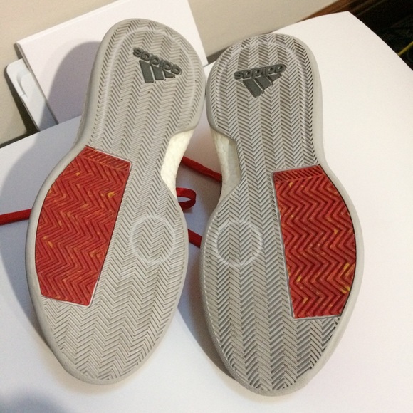 Adidas Marquee Boost Low 'Active Red' Sneakers - Picture 8 of 13